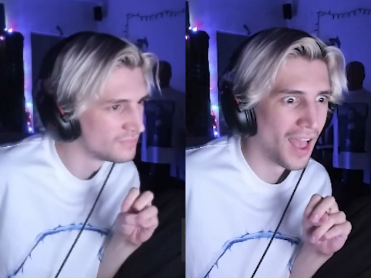 AI xQc uses the &quot;N-word&quot; (Image via YouTube)