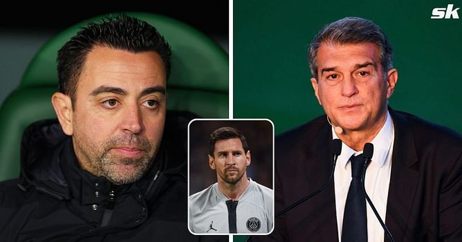 Xavi requests Joan Laporta to approve key demand alongside Lionel Messi signing at Barcelona this summer - Reports