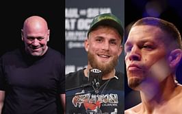 Dana White weighs in on Nate Diaz versus Jake Paul
