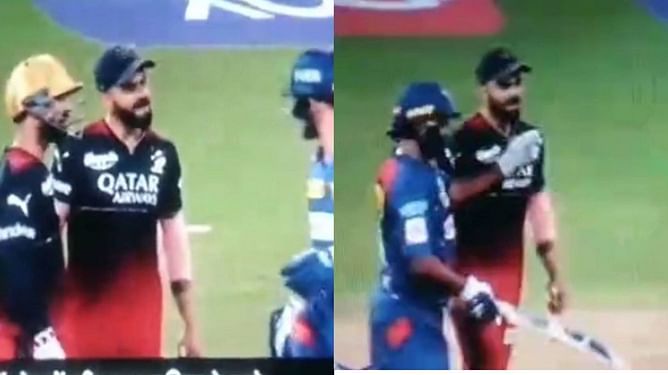 [Watch] Full video of fight between Virat Kohli and Naveen-ul-Haq during 17th over of LSG innings in IPL 2023 match vs RCB