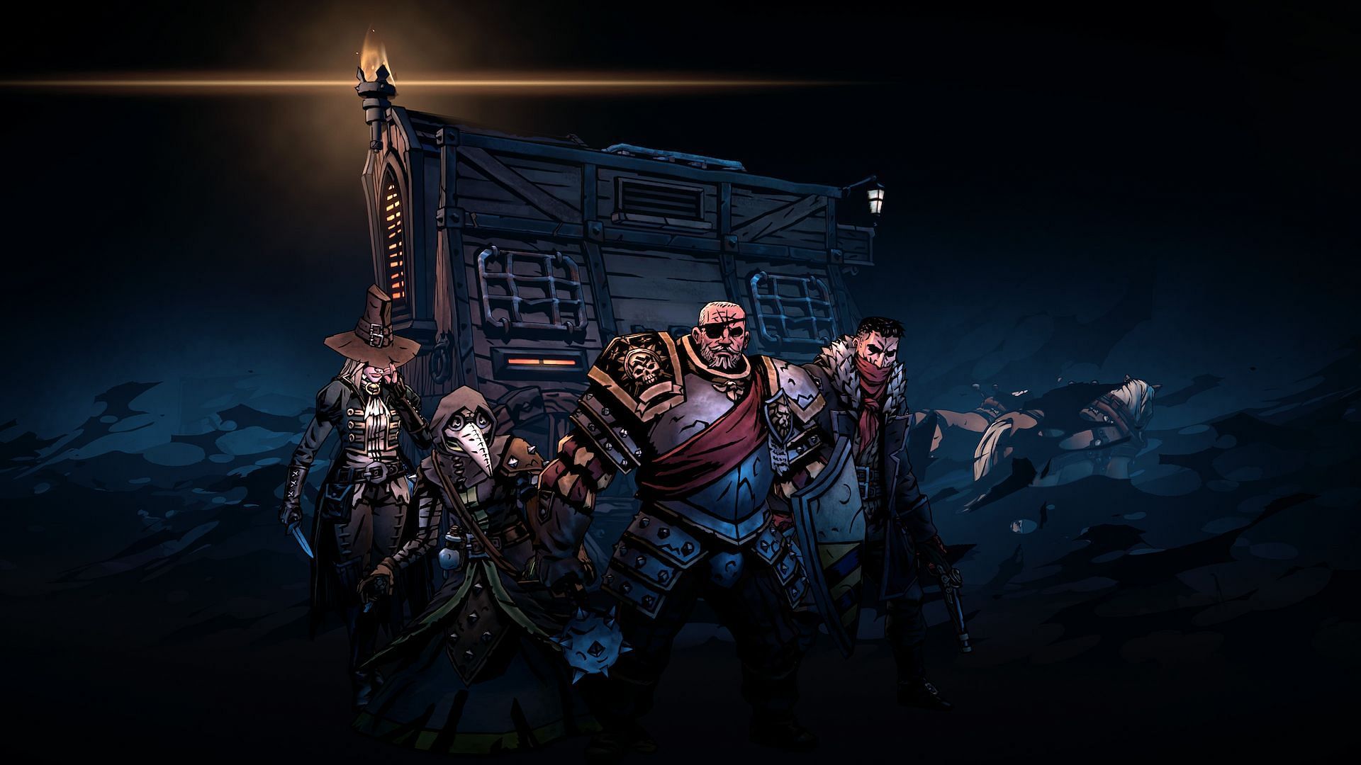 You will need Mastery Points to upgrade skills in Darkest Dungeon 2 (Image via Red Hook Studios) 