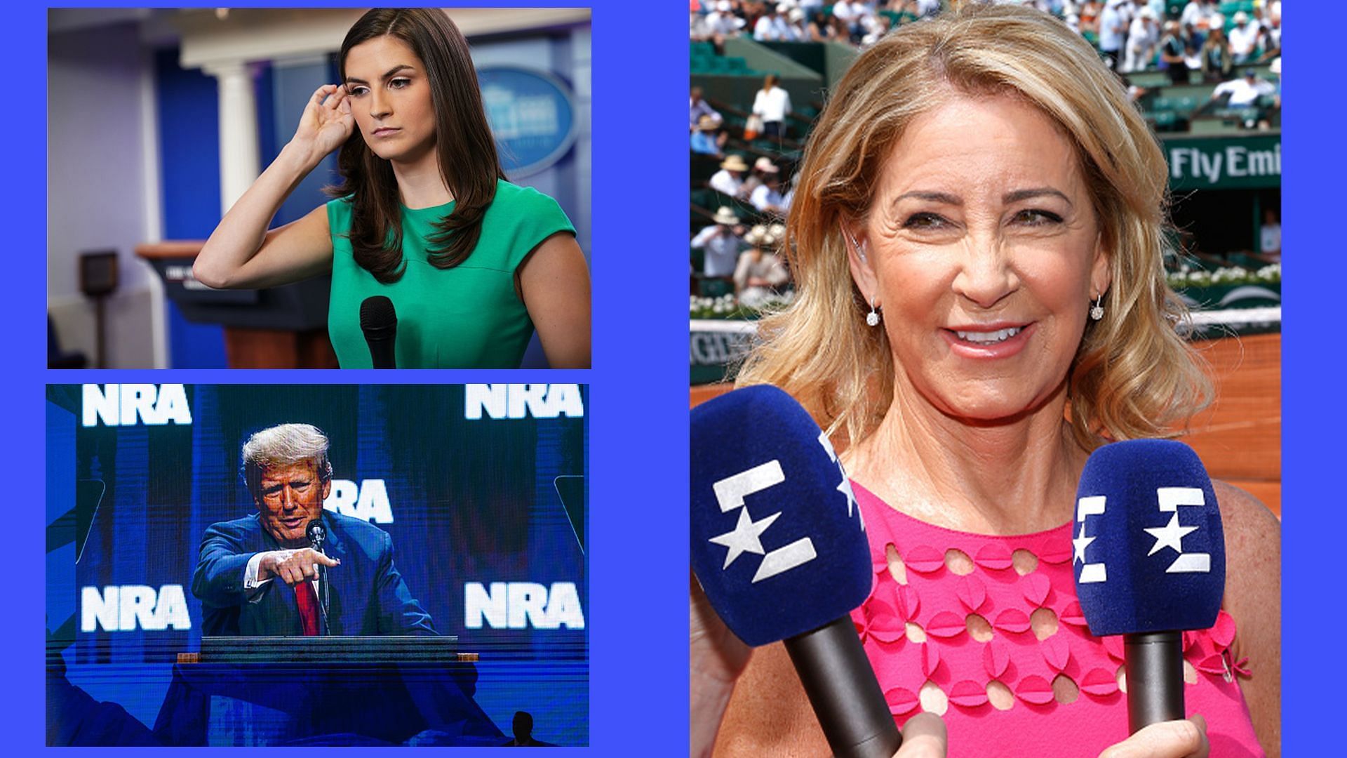 Chris Evert Hails Journalist Kaitlan Collins After Heated Interview ...