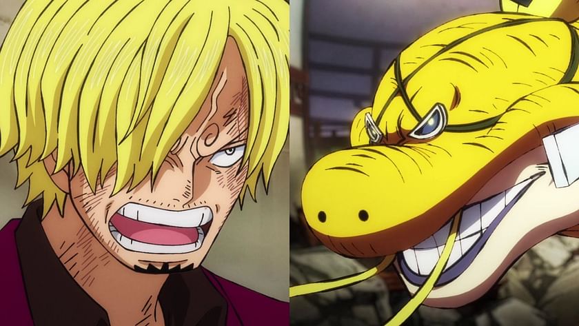 One Piece - Preview of Episode 1061  The Strike of an Ifrit! Sanji vs.  Queen 