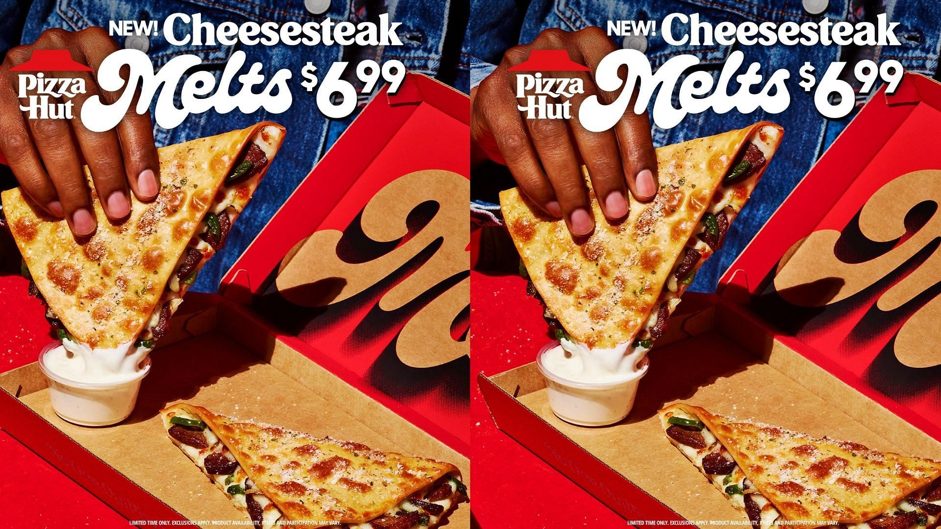 Cheesesteak Melt (Image via Pizza Hut)