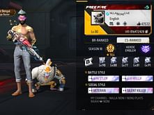 Nalla Noni’s Free Fire ID, stats, rank, YouTube earnings, and more