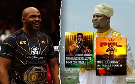 Jon Jones channels inner GOAT, says Francis Ngannou is like a footballer claiming to be 'better than' Tom Brady