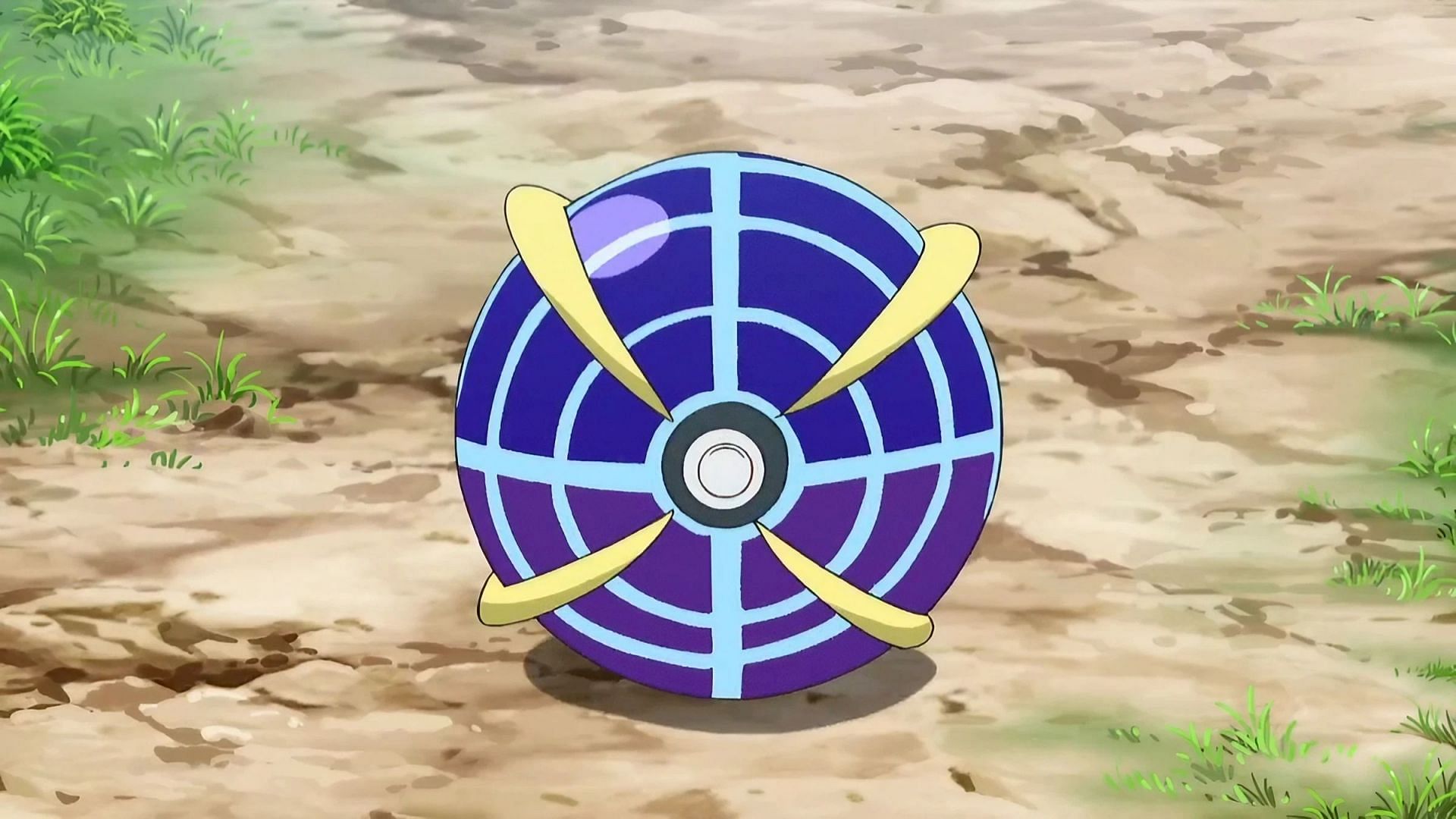 A Beast Ball as it is seen in the anime (Image via The Pokemon Company)