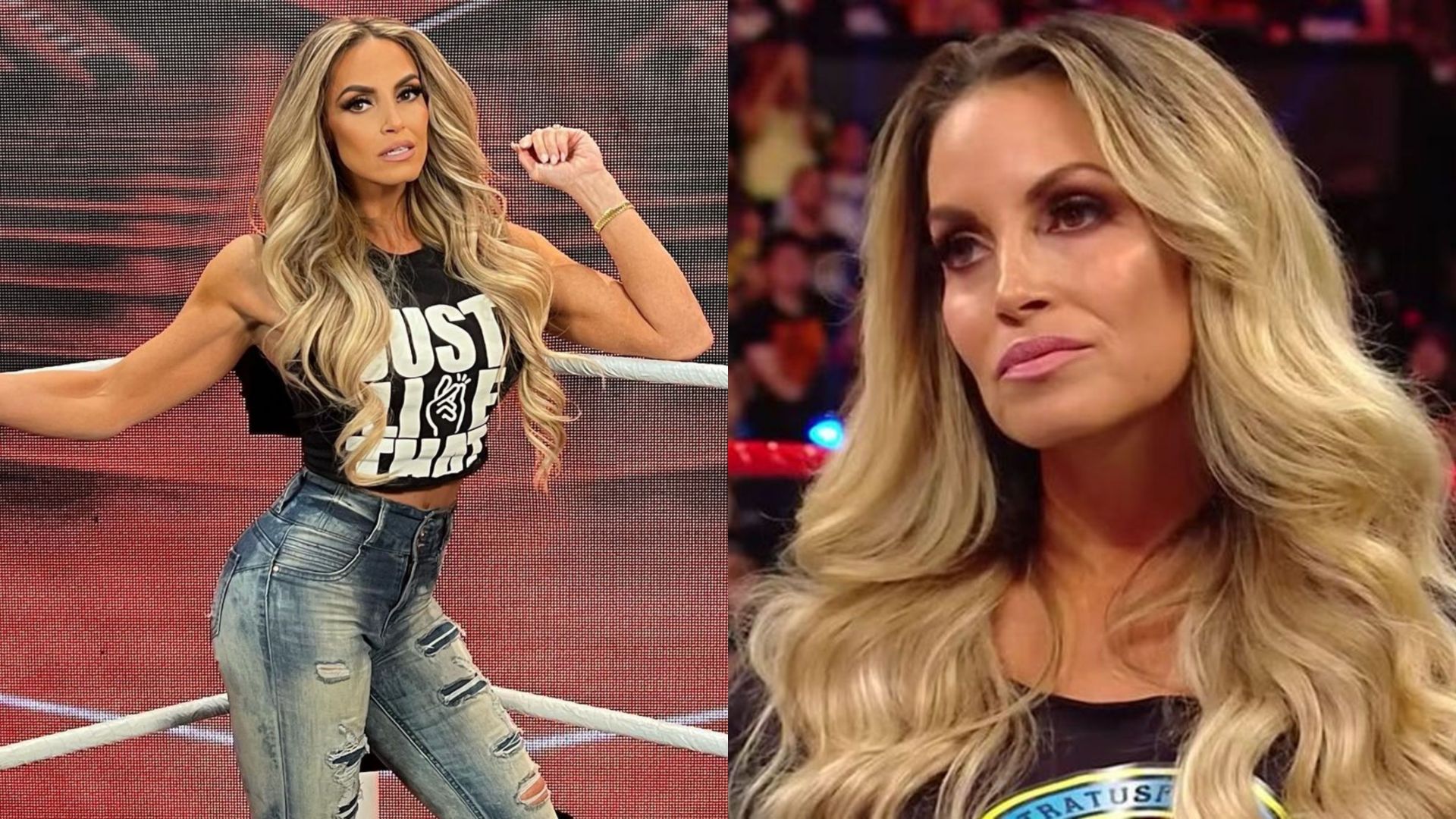 When Former Top WWE Star Confessed To Trying To Kiss Trish Stratus ...