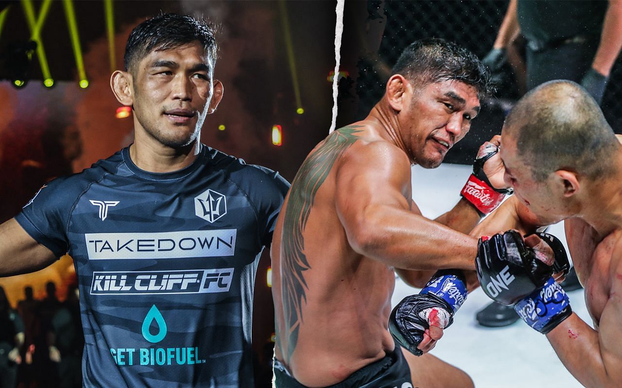 Aung La N Sang (left) versus Fan Rong (right). [Image: ONE Championship]