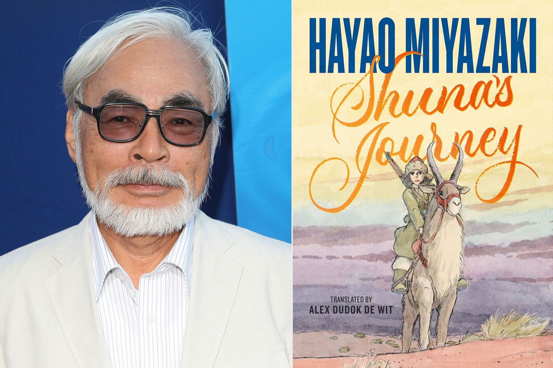 Hayao Miyazaki with Shuna