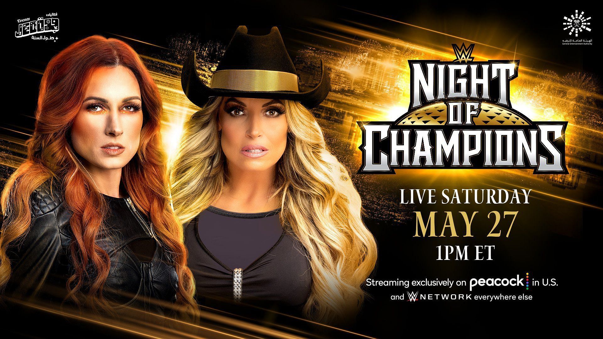 Becky Lynch and Trish Stratus will clash at WWE Night of Champions 2023