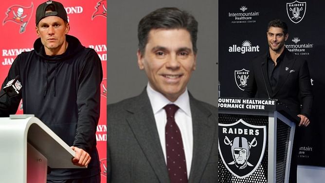 Mike Florio outlines how Tom Brady could replace Jimmy Garoppolo in Las Vegas after former 49ers’ QB’s recent injury update