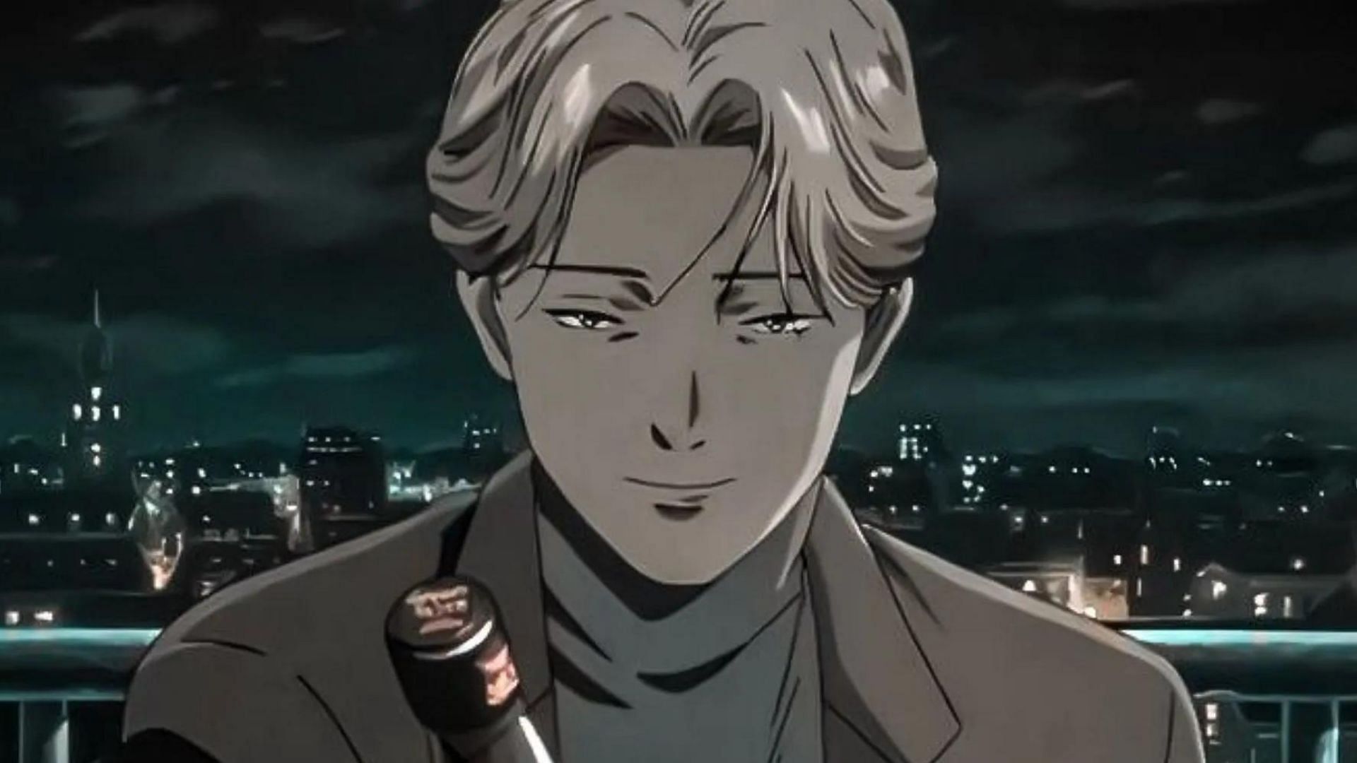 Close-up of johan liebert mixed with alucard wearing a | Stable Diffusion