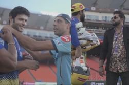 [Watch] Suresh Raina and Ashish Nehra catch up with CSK contingent ahead of IPL 2023 final
