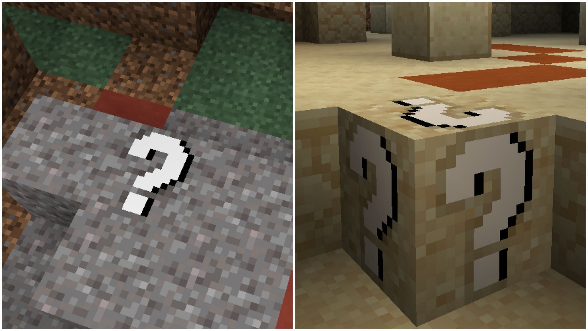Minecraft Redditor created a brilliant texture pack to detect suspicious sand and gravel (Image via Sportskeeda)