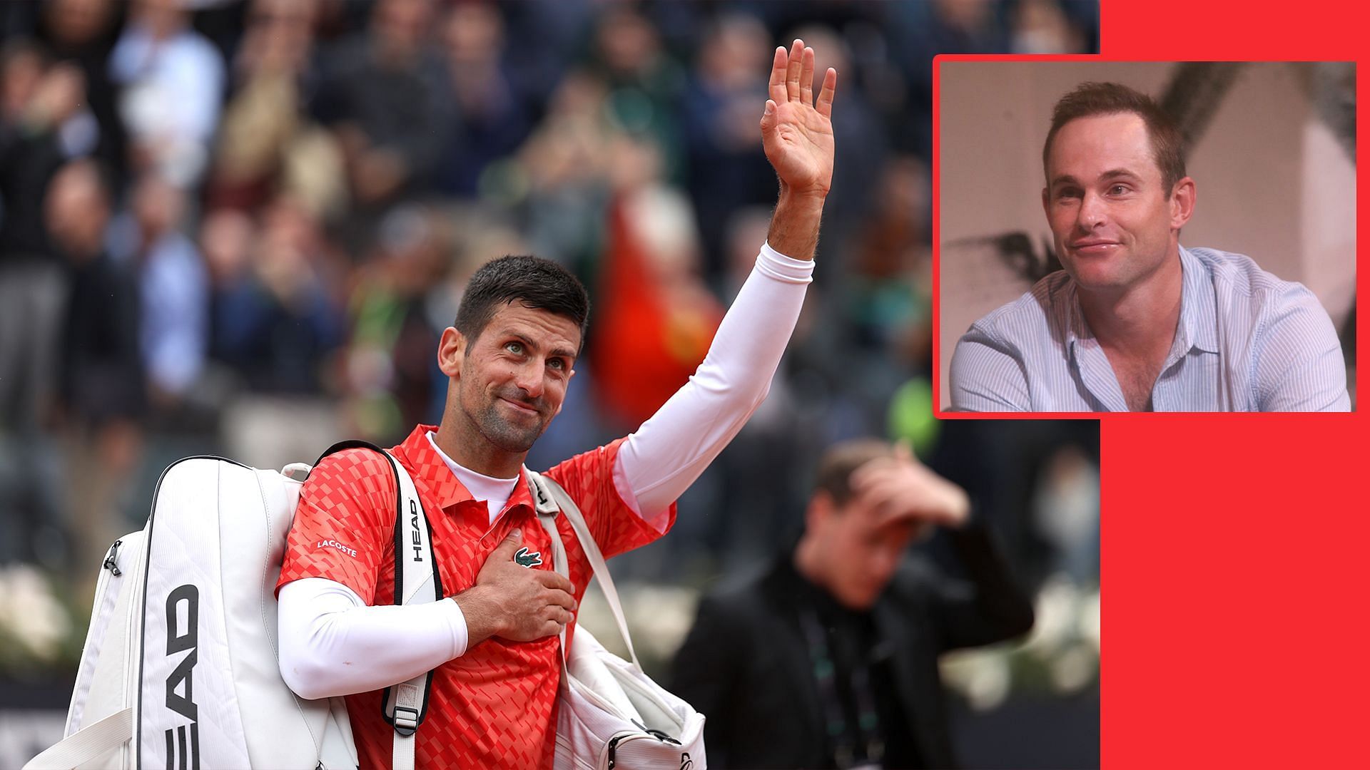Andy Roddick questions Novak Djokovic