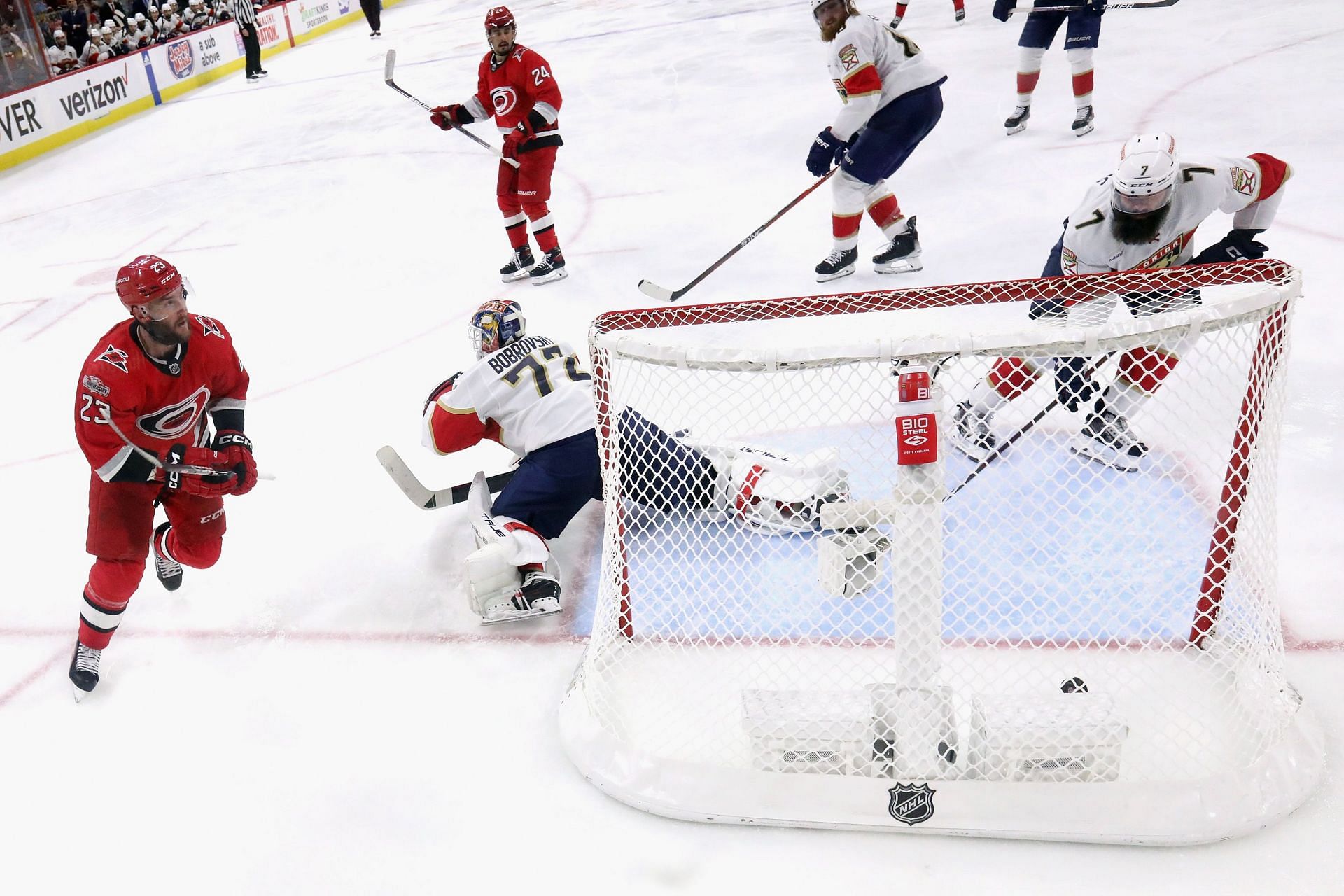 Carolina Hurricanes lose longest game in franchise history, trail Florida  Panthers 1-0 in NHL Eastern Conference Finals - ABC11 Raleigh-Durham