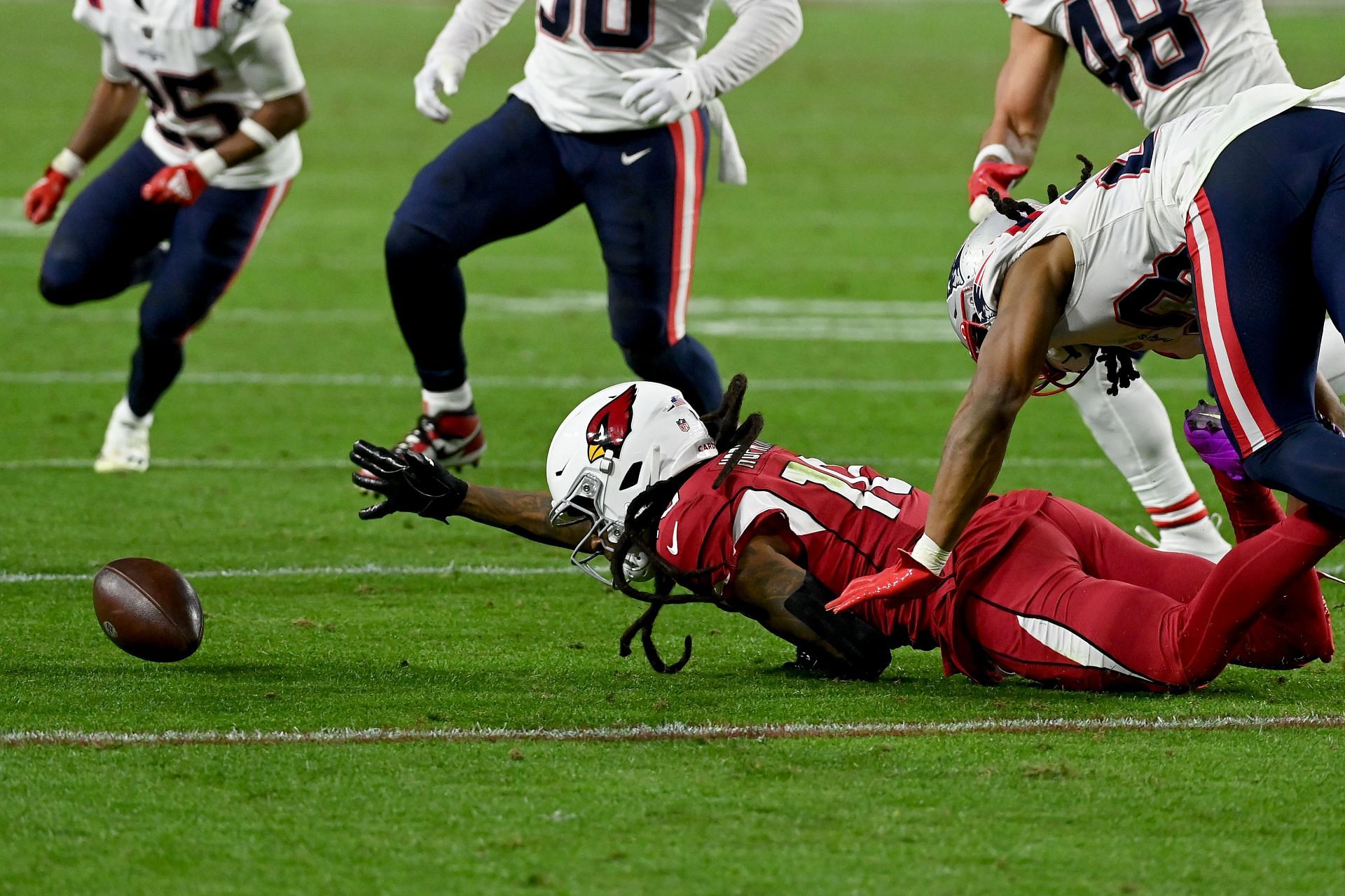 Hopkins during New England Patriots v Arizona Cardinals