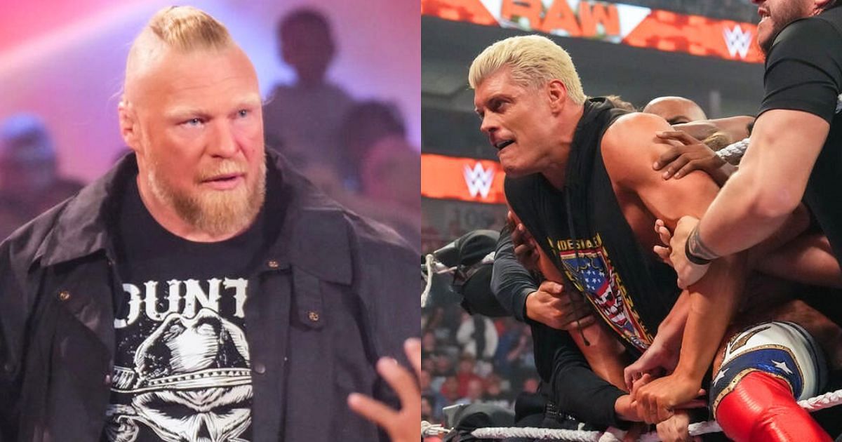 Brock Lesnar could defeat Cody Rhodes with the help of his long ...