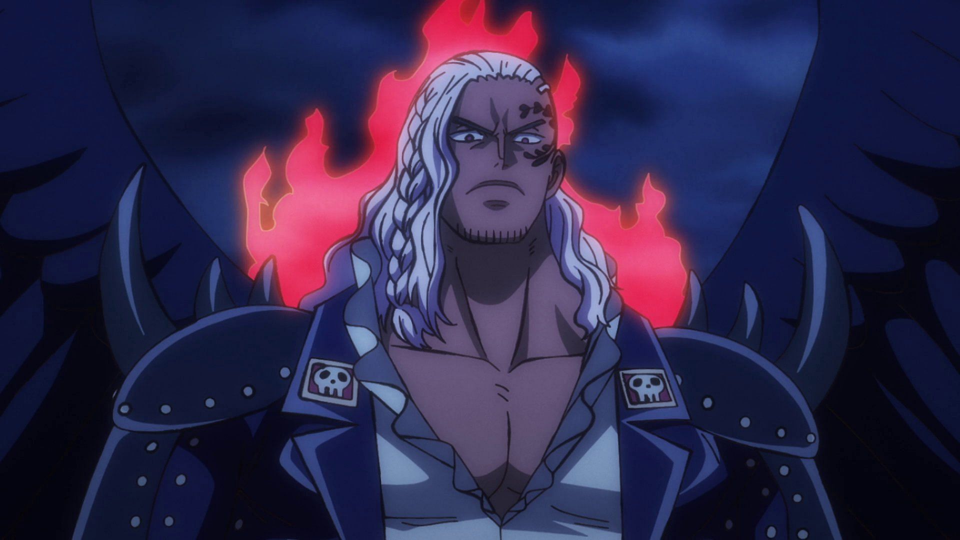 King as seen during the fight against Zoro (Image via Toei Animation, One Piece)