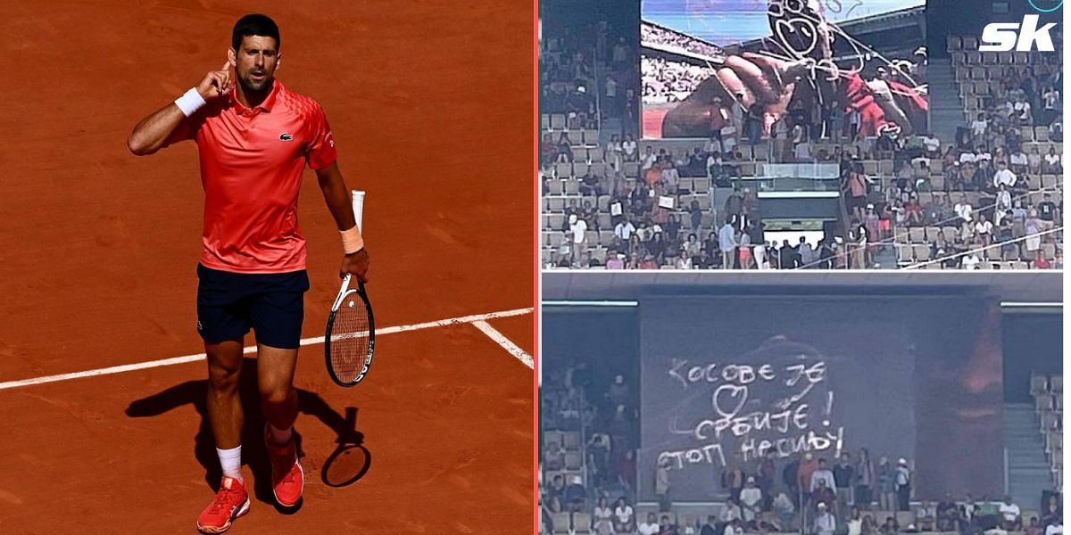 Novak Djokovic courts another controversy at the French Open