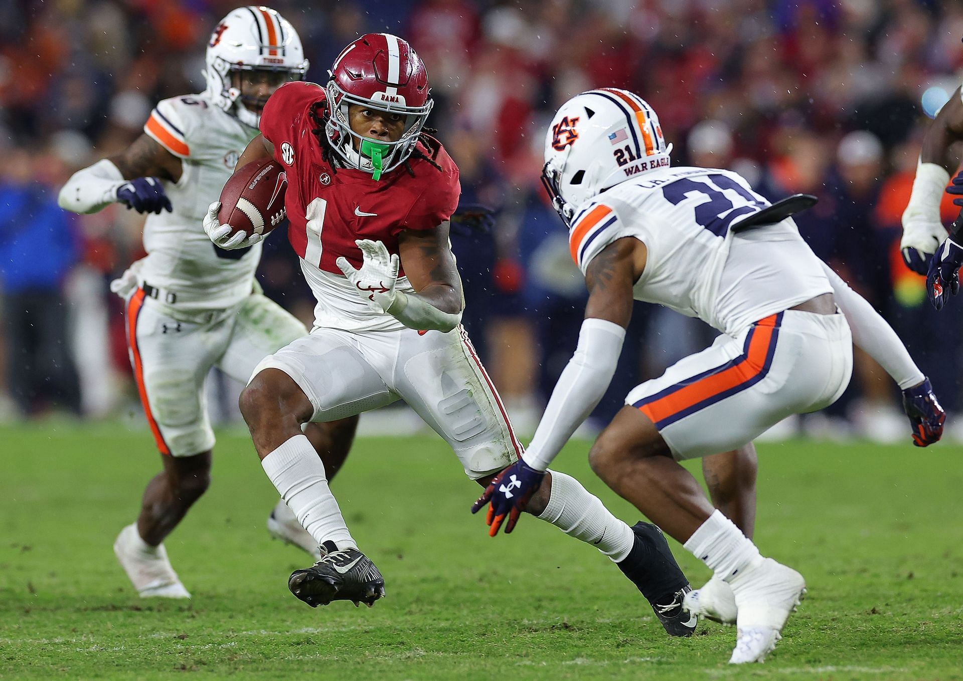 Detroit Lions stun by picking Alabama RB Jahmyr Gibbs at No. 12 overall in NFL  draft 2023