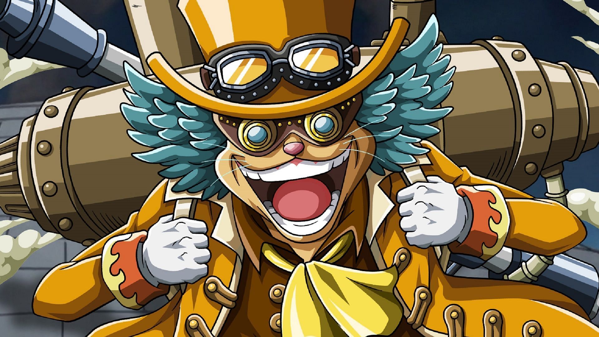 Lindbergh as seen in One Piece (Image via Toei Animation, One Piece)