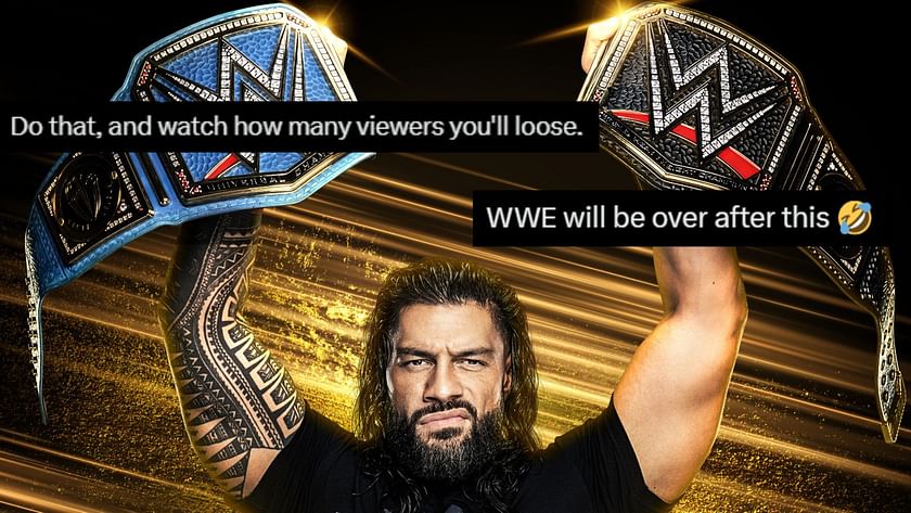 Roman Reigns: WWE will be over after this - Fans go wild over an edited  picture of Roman Reigns possibly making history at Night of Champions 2023