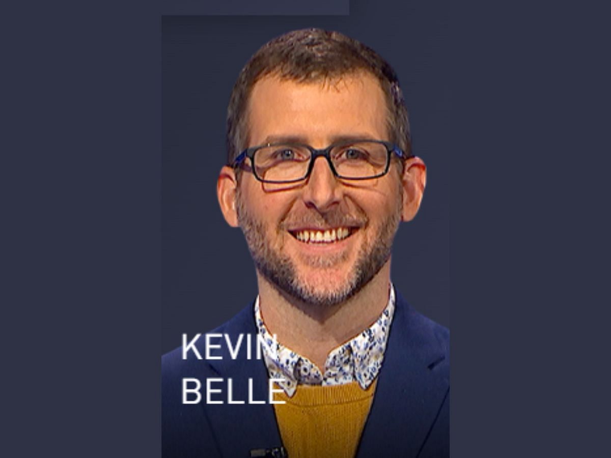 Kevin Belle: Tonight&#039;s winner (Image via jeopardy.com)