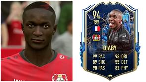FIFA 23 leak hints at Moussa Diaby receiving Bundesliga TOTS card in Ultimate Team