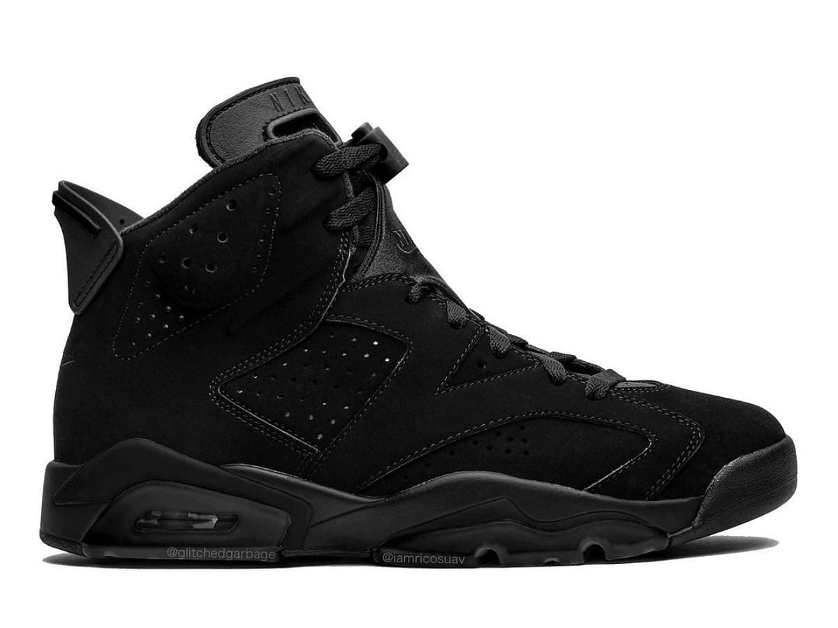 Nike SB x Air Jordan 6 &quot;Black Cats&quot; sneakers (Image via @iamricosuav / Instagram)