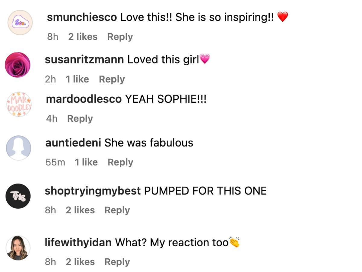 Fans laud See The Way I See founder Sophie Nistico (Image via sharktankabc/Instagram)