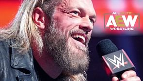 Photo: WWE veteran Edge spotted with two AEW stars