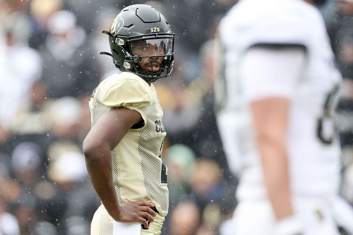 Colorado QB Shedeur Sanders age, 40 time, & more NFL Draft 2024