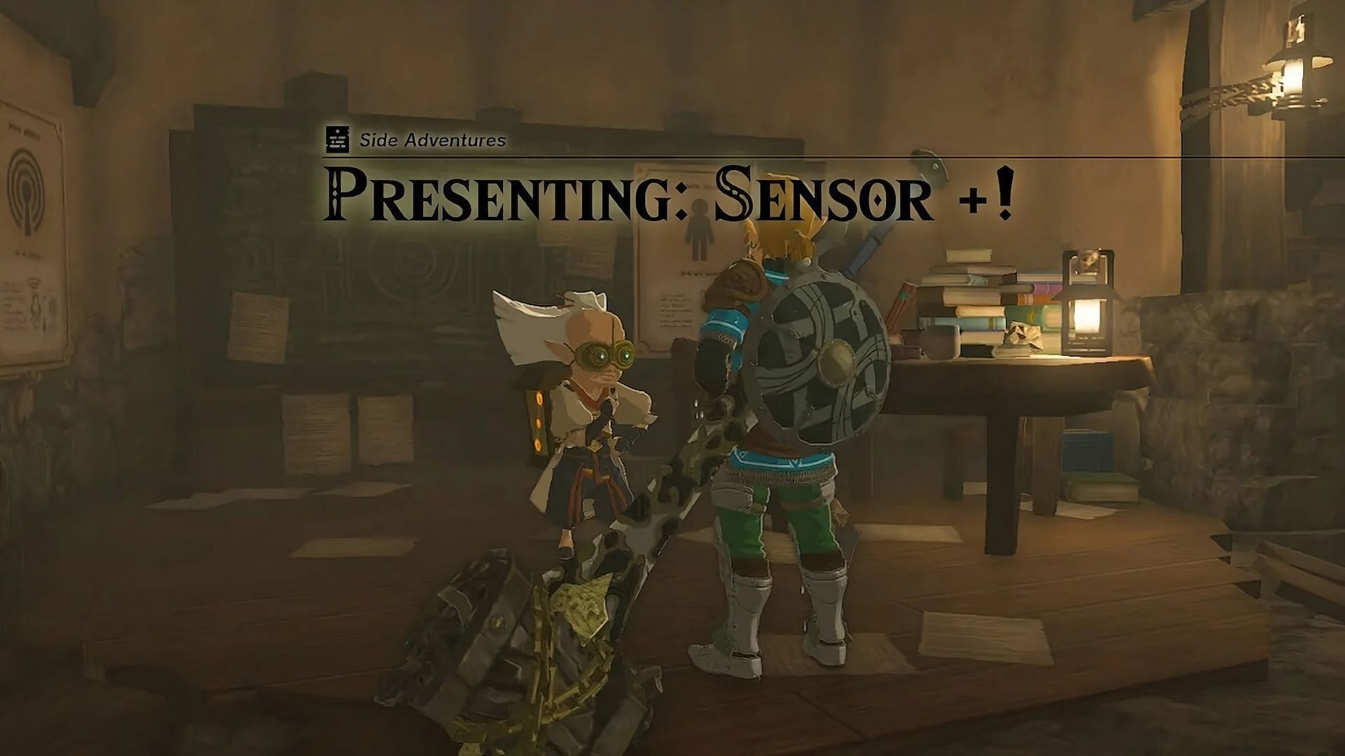 You can obtain the Sensor+ upgrade from Robbie in The Legend of Zelda Tears of the Kingdom (Image via Nintendo)