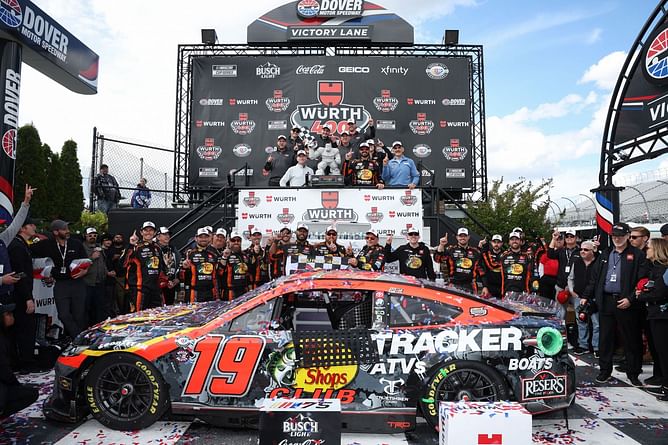 NASCAR 2023: Final results for Wurth 400 at Dover Motor Speedway