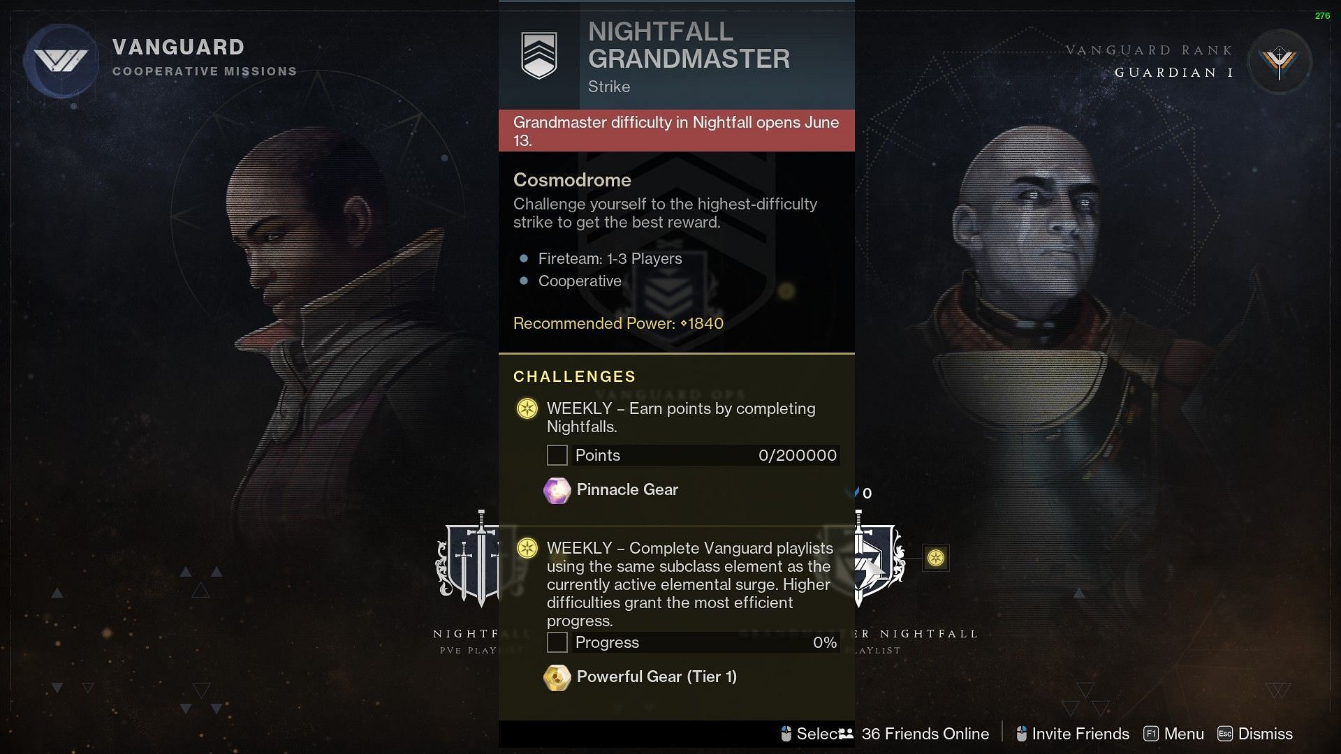 Grandmaster Nightfall node (Image via Destiny 2)