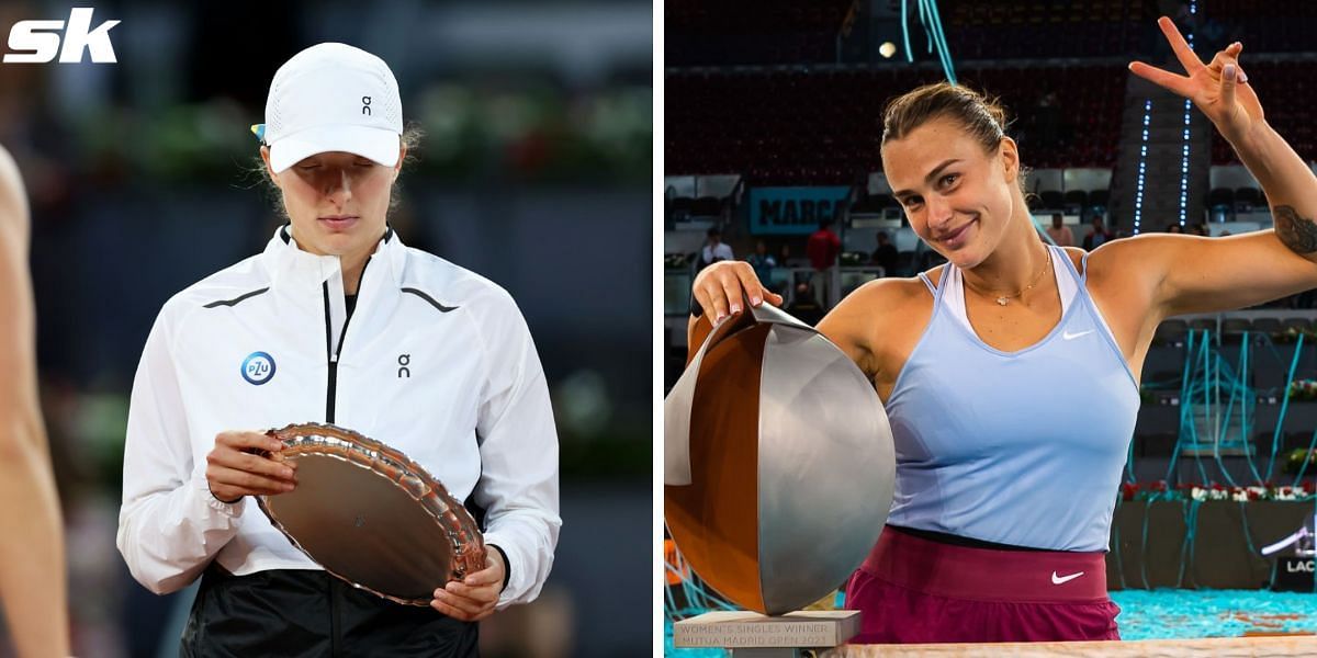 Iga Swiatek can be replaced by Aryna Sabalenka as the World No. 1 as early as the on-going 2023 clay season