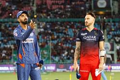 Why did KL Rahul bat at No. 11 in the LSG vs RCB IPL 2023 match?