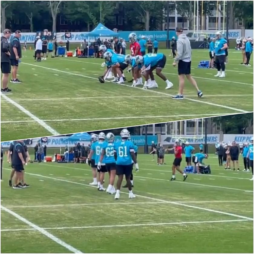 Edgar Salmingo, Jr. ✌️ on X: Bryce Young's first time in a #Panthers jersey  as a player and he's in all black Give this man the black helmet too   / X