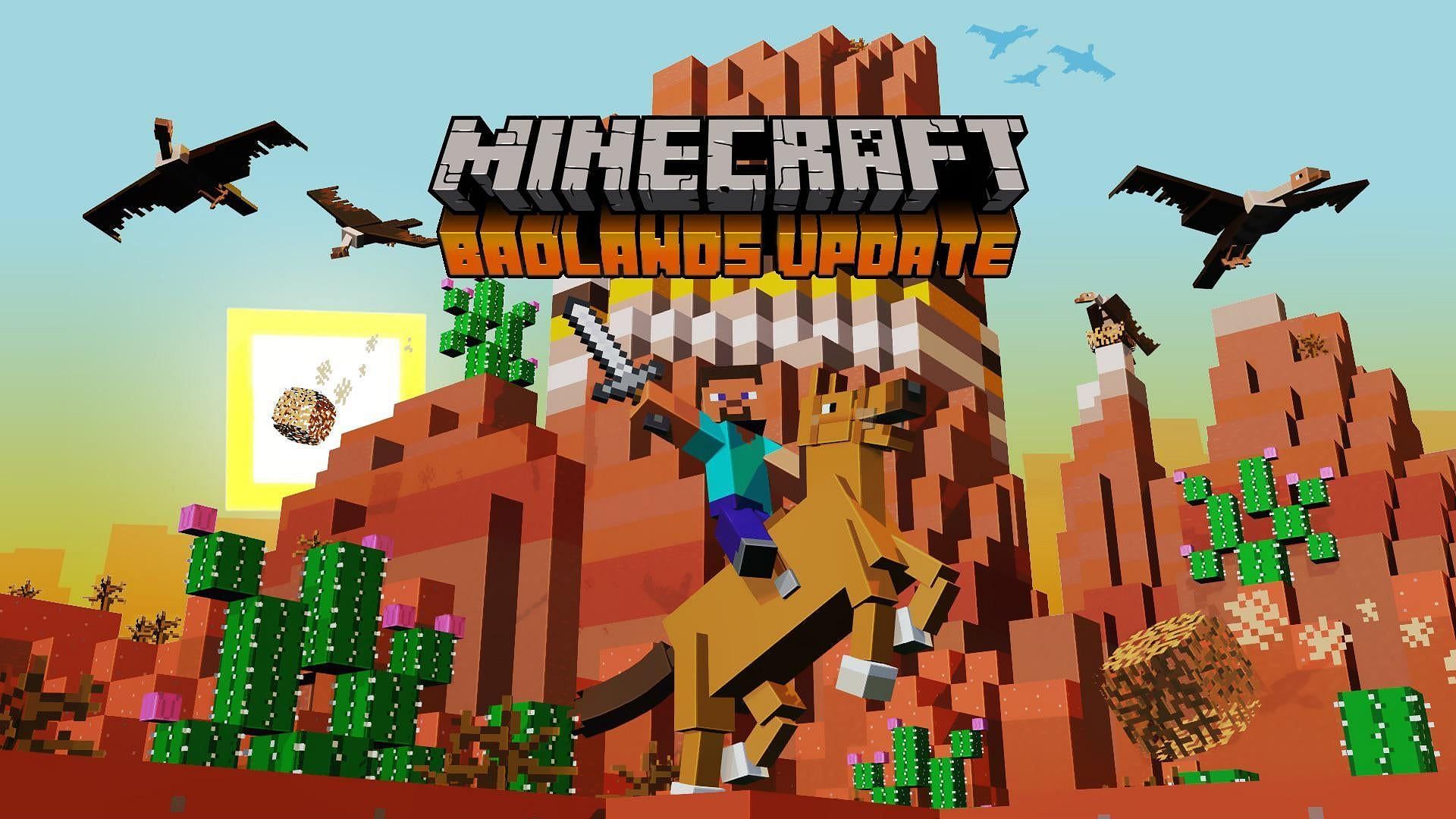 Minecraft Badlands update - Minecraft fan update (Image via Reddit u/Persnickety_Playz)