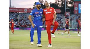 [Watch] “Kya karu bata?” – Rohit Sharma hilariously asks Shikhar Dhawan what should he do after winning the toss during PBKS vs MI
