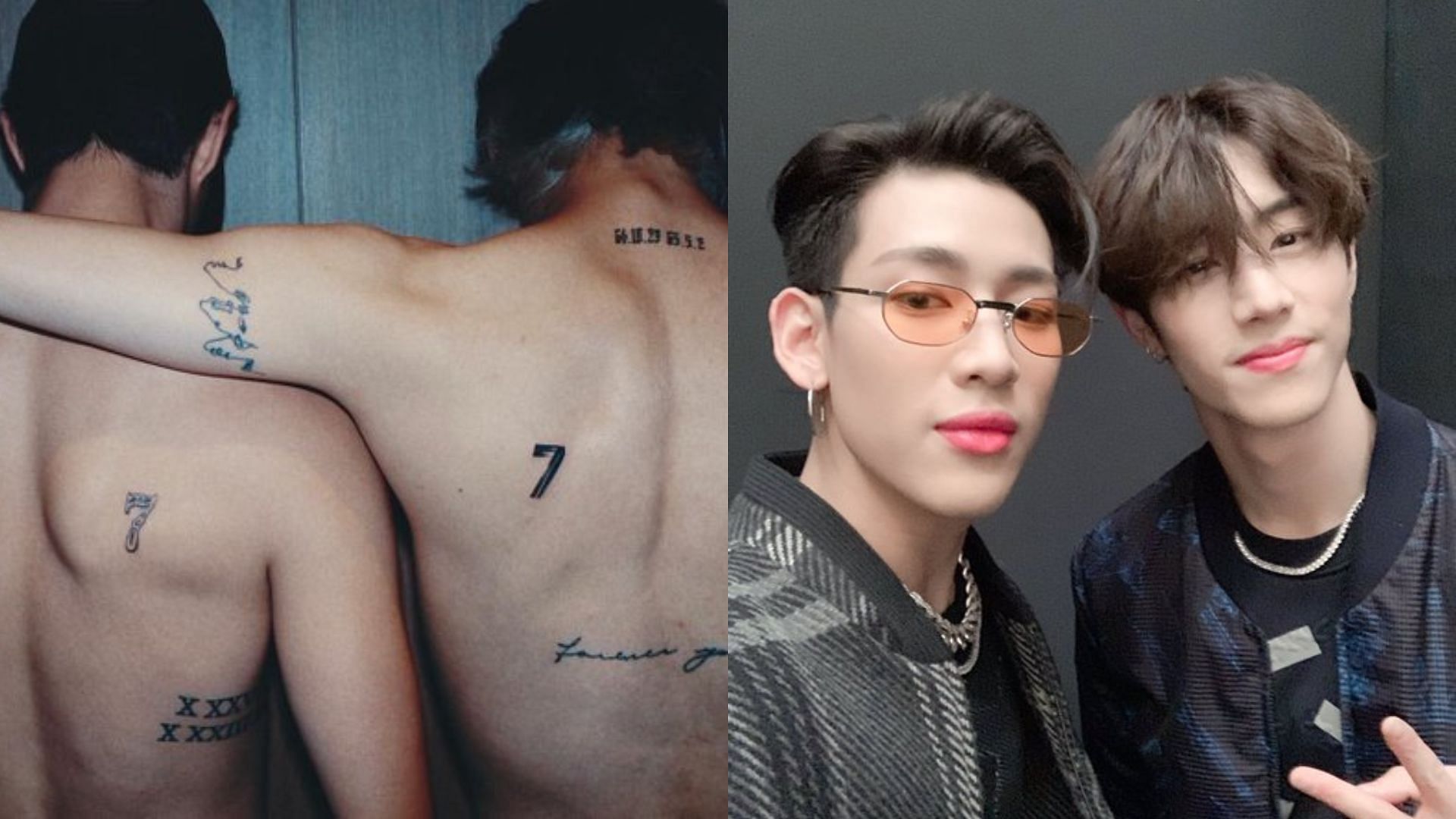 Leave us alone GOT7 fans defend Mark and BamBam after allegations that  they copied BTS friendship tattoos