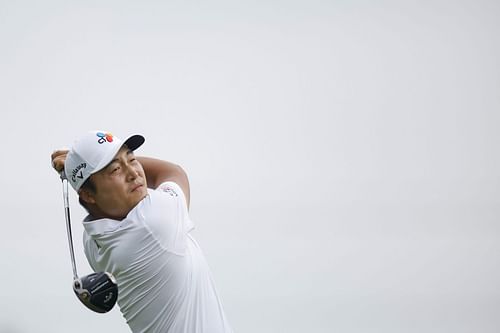 Defending champion K.H. Lee escaped from missing the cut at AT&T Byron Nelson - Round Two