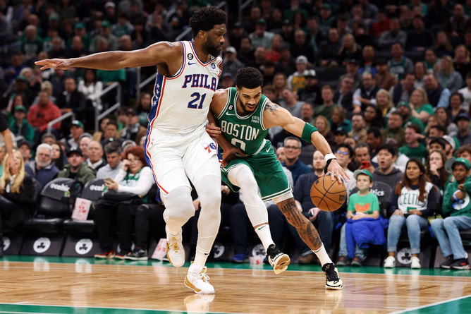 "I'm supposed to be out 4-6 weeks" - Joel Embiid following blowout loss against the Celtics