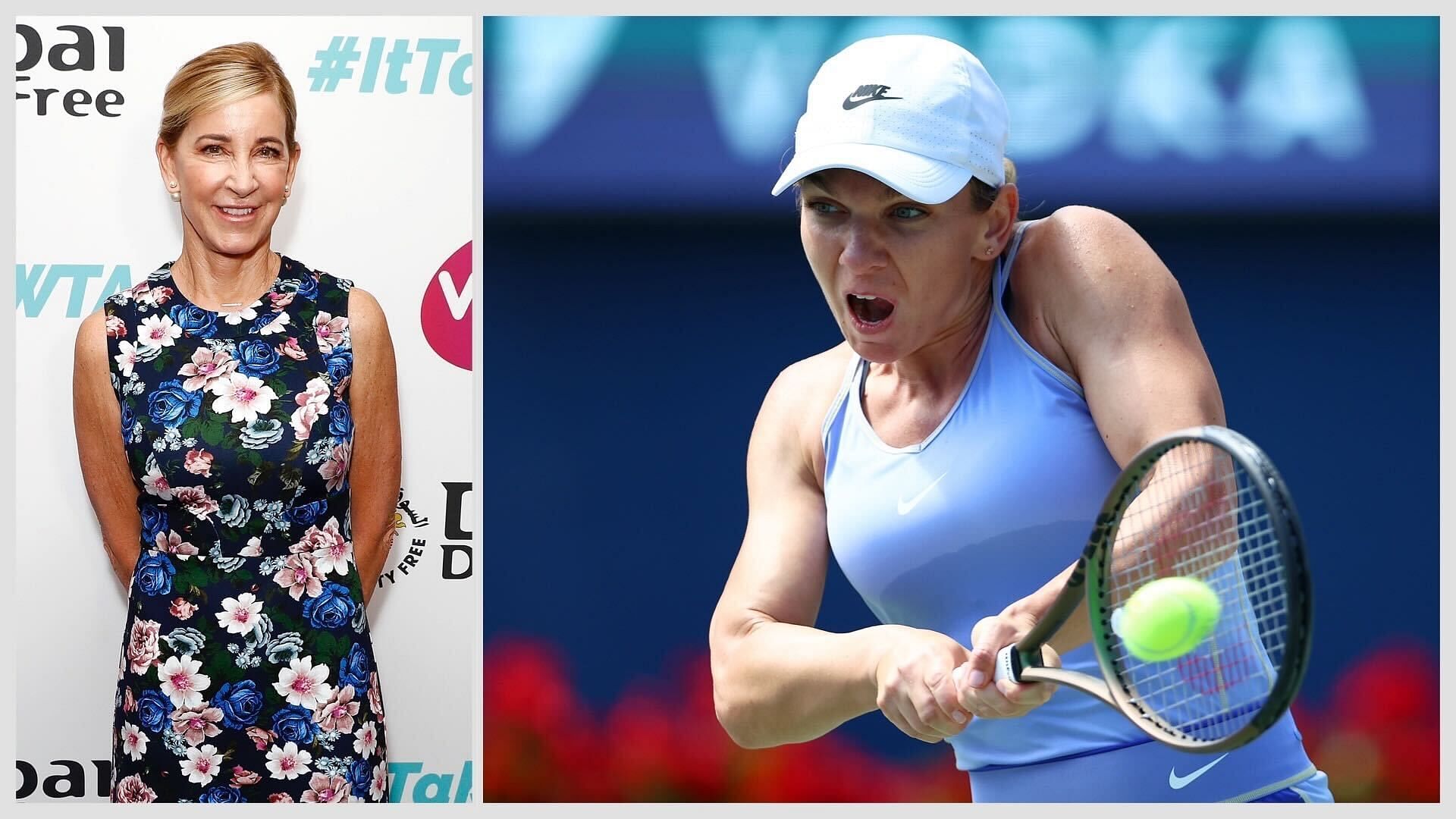 Chris Evert shares her support for Simona Halep amid Romanian