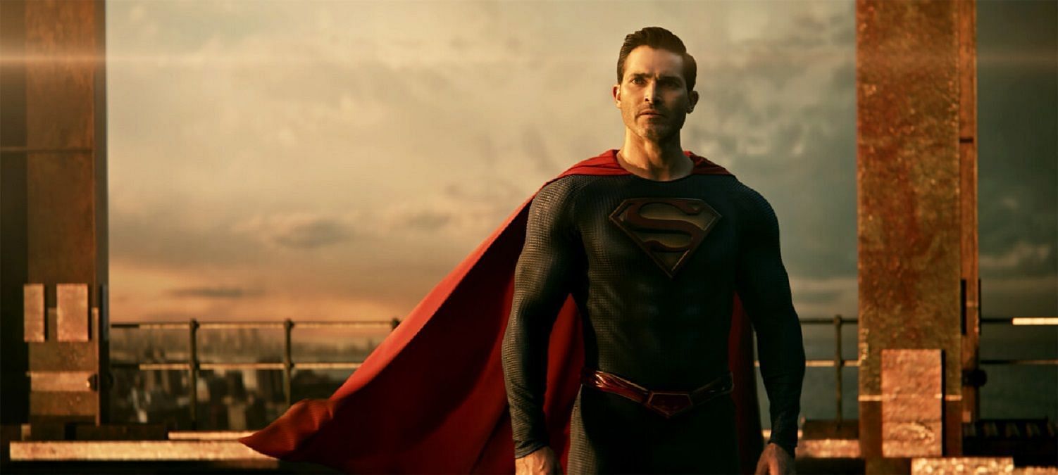 Tyler Hoechlin as Clark Kent (Image via DC)