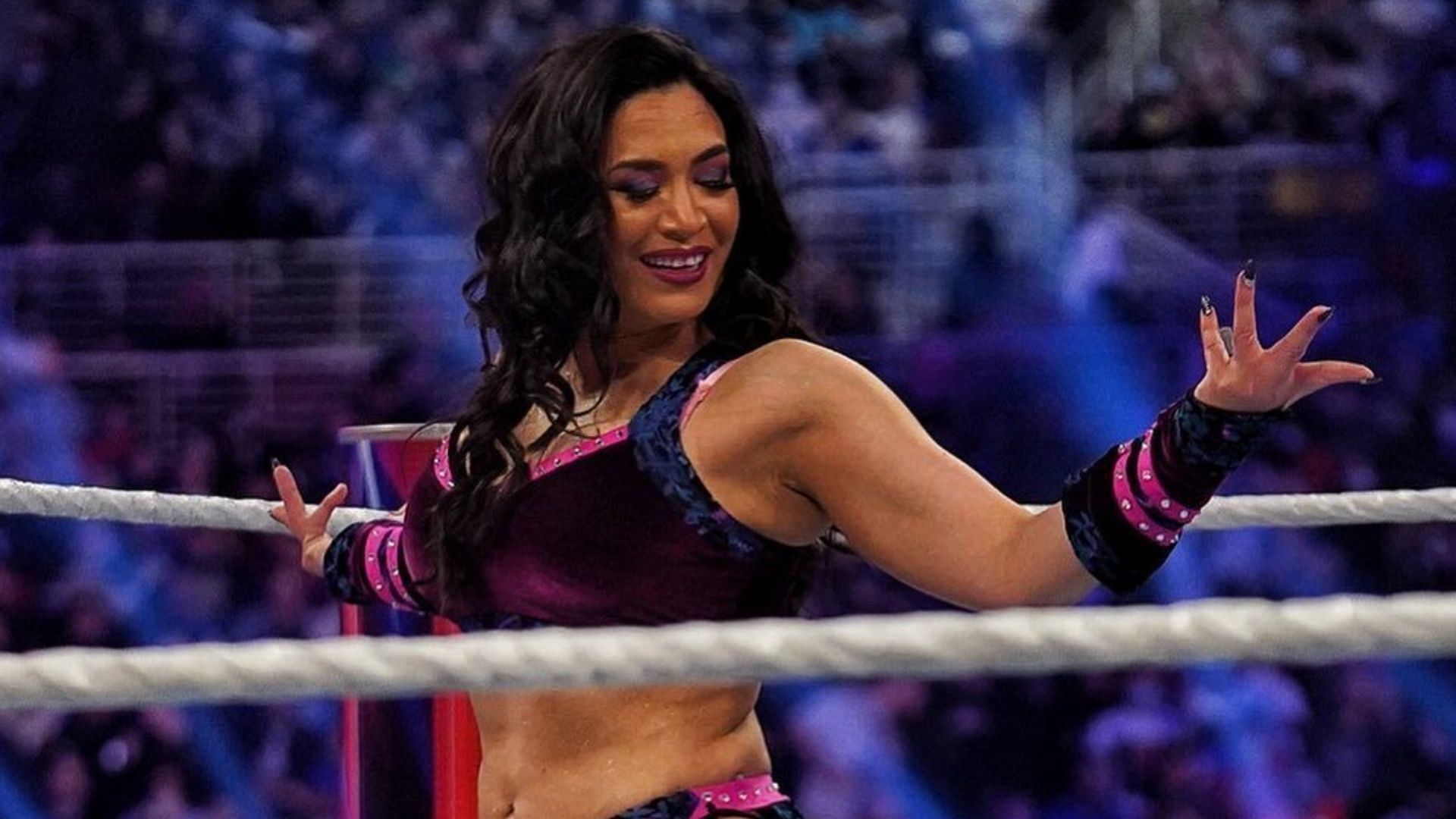 Melina is a former two-time WWE Women