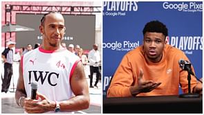 "I've been in that position”: Lewis Hamilton sympathizes with NBA superstar Giannis Antetokounmpo’s 'no failure in sports' speech