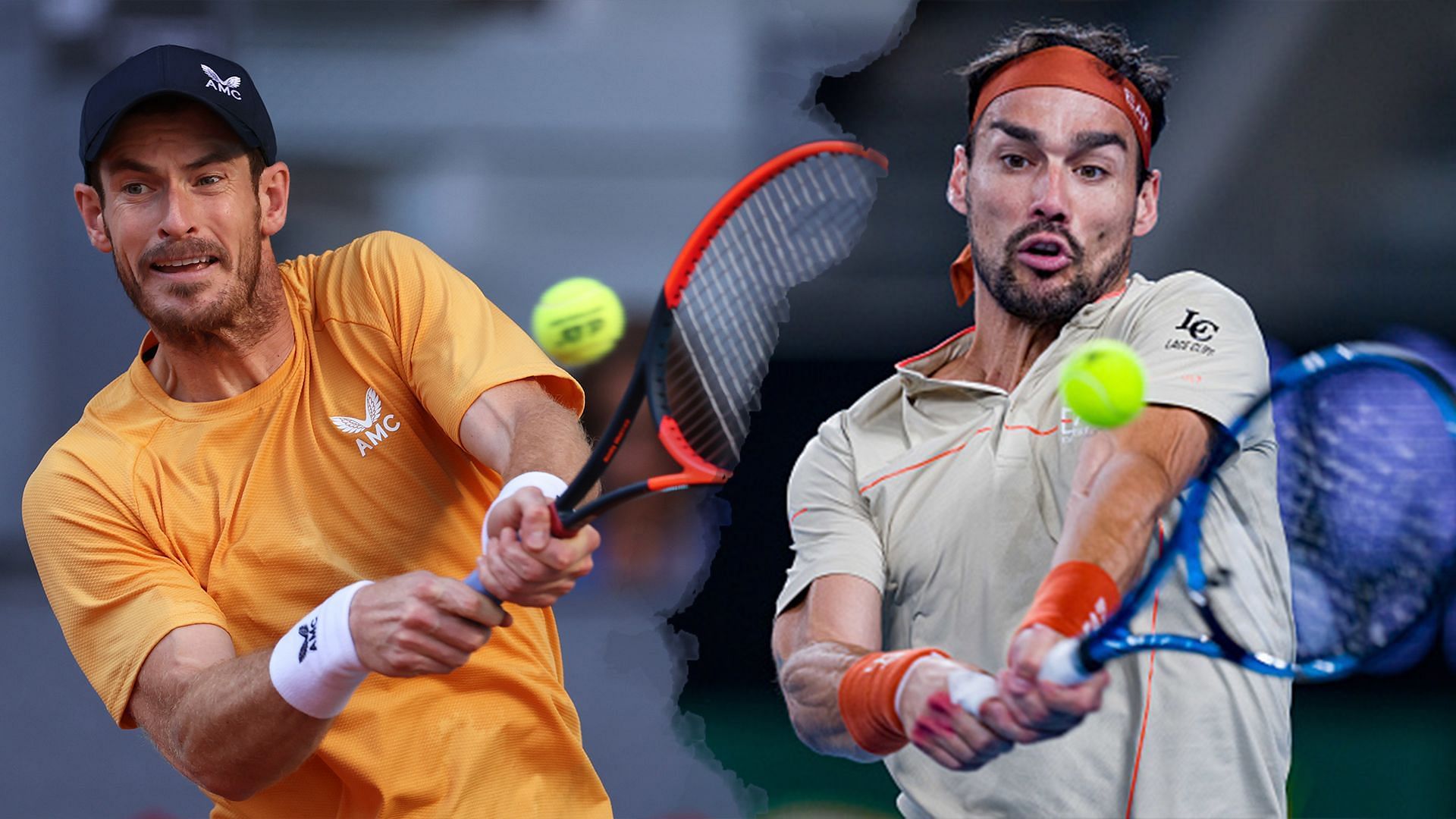 Andy Murray will take on Fabio Fognini in the first round of the Italian Open